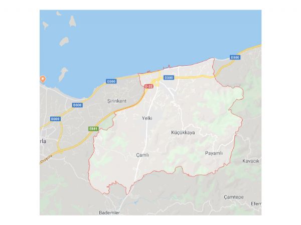 G�zelbah�e Elektrik kanal� Kablo D��eme